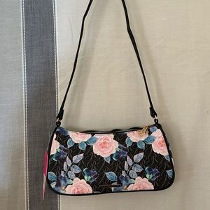 NWT RAMPAGE pink and blue floral Shoulder bag